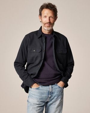 J.Crew Twill Workshirt - Blue