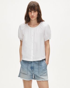 J.Crew Utility-Pocket Denim Short - White