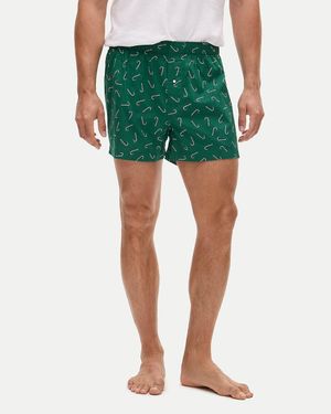 J.Crew Printed Boxers - Green
