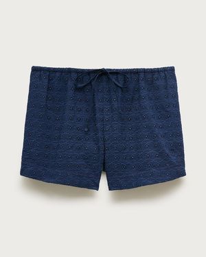 J.Crew Cruise Eyelet Short - Blue