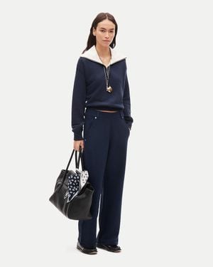 J.Crew Vintage Fleece Carpenter Sweatpant - Blue