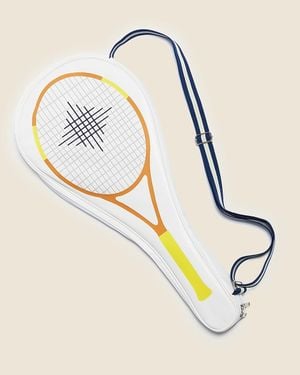 J.Crew L'Etoile Sport Racquet Cover - White