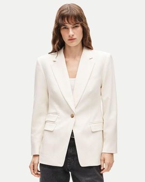 J.Crew Single-Button Blazer - White