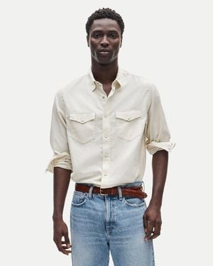 J.Crew Western Chambray Shirt - Natural