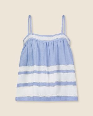J.Crew Lemlem Thea Tank Top - Blue