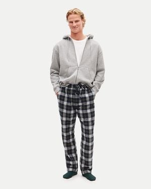 J.Crew Flannel Pajama Pant - Gray