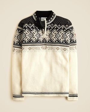 J.Crew Dale Of Norway Vail Half-Zip Sweater - Natural