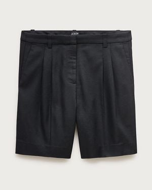 J.Crew Pleated Trouser Short - Black
