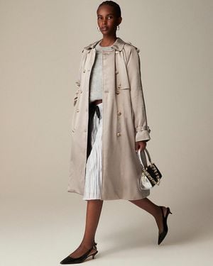J.Crew Relaxed Trench Coat - Natural