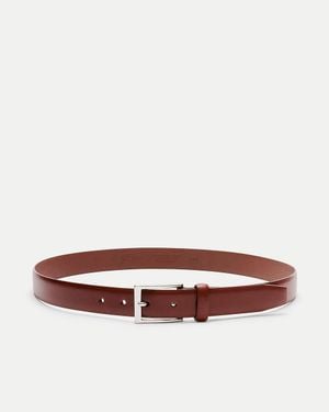 J.Crew Italian Leather Dress Belt - Brown