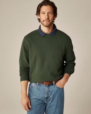 J.Crew Lightweight French Terry Sweatshirt - Green