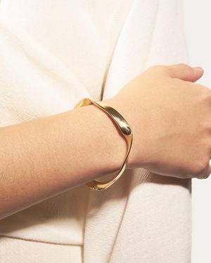 J.Crew Odette New York Fold Cuff - Natural