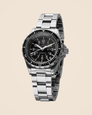 J.Crew Marathon Watch Company Arctic Edition Medium Diver's Automatic (Msar) - Metallic
