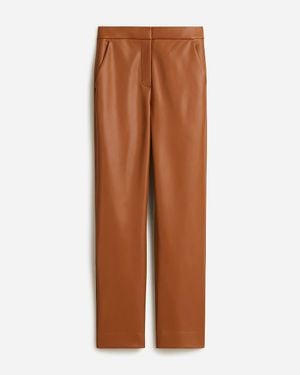 J.Crew Kate Straight-Leg Pant - Brown