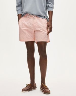 J.Crew "6" Soft-Lined Stretch Swim Trunk" - Pink