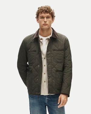 J.Crew Quilted Jacket With Primaloft - Green