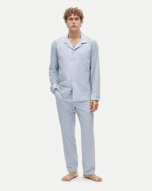J.Crew Broken-In Oxford Lounge Set - Blue