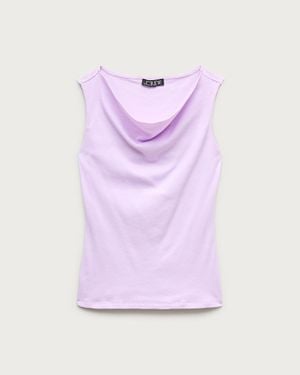 J.Crew Cowlneck Tank Top - Pink