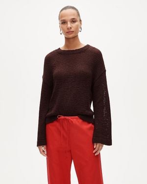 J.Crew Montauk Pullover Sweater - Red