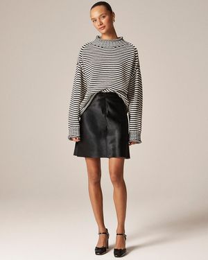 J.Crew Collection Fairfax Skirt - Natural