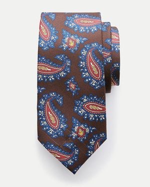J.Crew Italian Silk Tie - Blue
