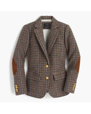 J.Crew Petite Rhodes Blazer In Houndstooth Wool - Multicolor
