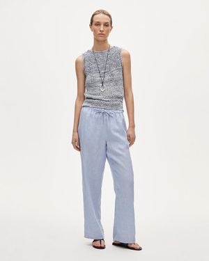 J.Crew Petite Soleil Pant - Blue