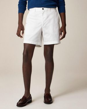 J.Crew 7" Portsider Stretch Chino Short - White