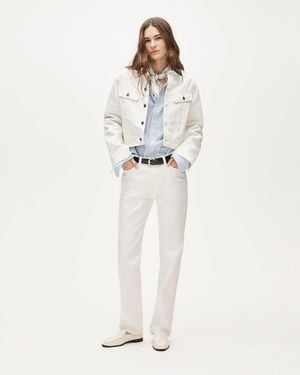 J.Crew Lee X Vintage Straight Jean - White
