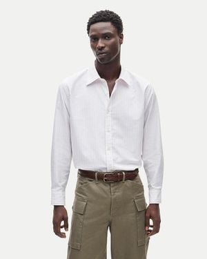 J.Crew Ludlow Premium Cotton Oxford Dress Shirt - White