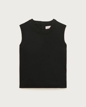 J.Crew Cashmere Sweater Shell - Black