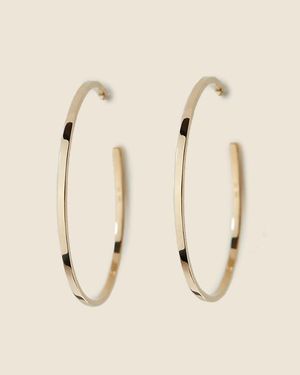 J.Crew Luv Aj The Celine Hoops - Natural