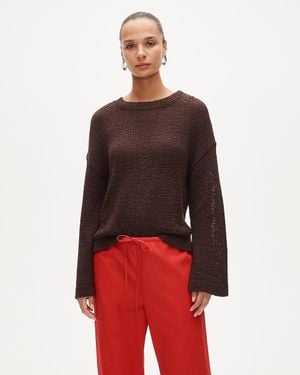J.Crew Montauk Pullover Sweater - Red