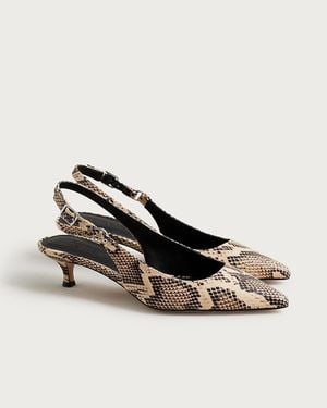 J.Crew Robin Slingback Heels - Multicolor