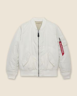 J.Crew Alpha Industries Ma-1 Flight Jacket - Natural