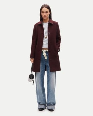 J.Crew Petite Car Coat - Blue