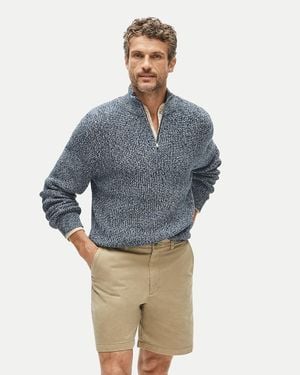 J.Crew Quarter-Zip Sweater - Blue