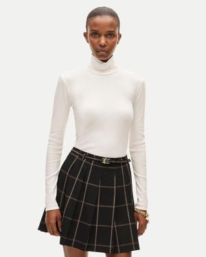 J.Crew Perfect Rib Turtleneck - White