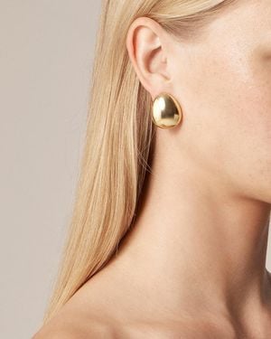 J.Crew Round Stud Earrings - Natural