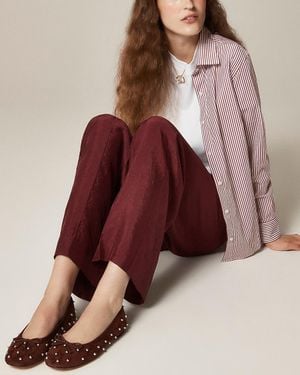 J.Crew Andi Ballet Flats - Red
