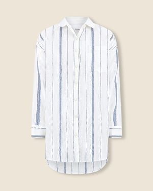 J.Crew Lemlem Mariam Shirtdress - Blue
