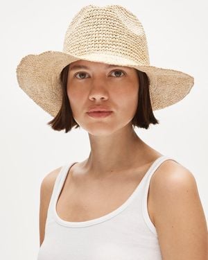 J.Crew Raffia Cowboy Hat - White