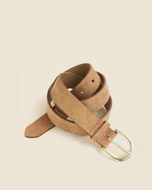 J.Crew Classic Belt - Natural