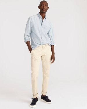 J.Crew 484 Slim-Fit Stretch Chino Pant - White