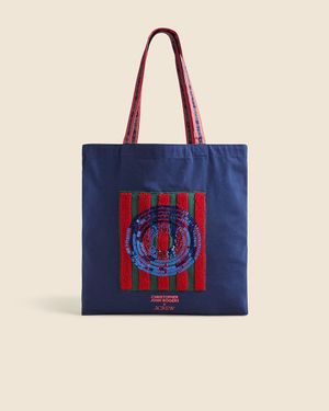 J.Crew Christopher John Rogers X Tote Bag - Blue