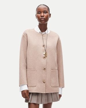 J.Crew Bianca Coat - Natural