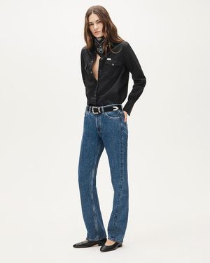 J.Crew Lee X Vintage Straight Jean - Blue