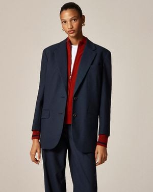 J.Crew Tall Gamine Blazer - Blue