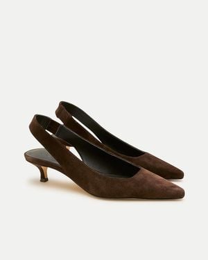 J.Crew Robin Wide-Slingback Heels - Multicolor