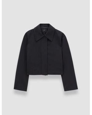 JOSEPH Bonnat Comfort Cady Jacket - Blue
